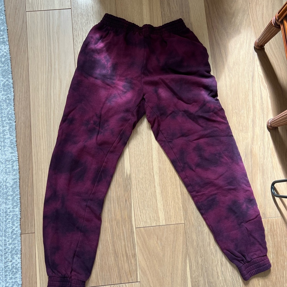 PINK Victoria's Secret Maroon Joggers